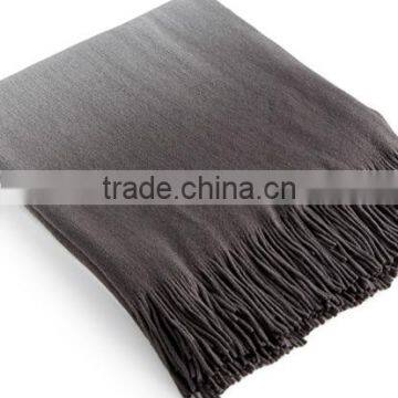 Ombre Throw-grey