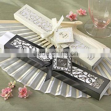 Luxurious Silk Fan in Elegant Gift Box