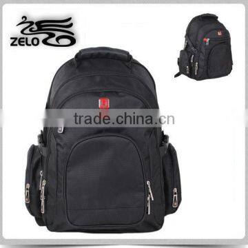 Classic style laptop backpack in 1680D polyester fine quality