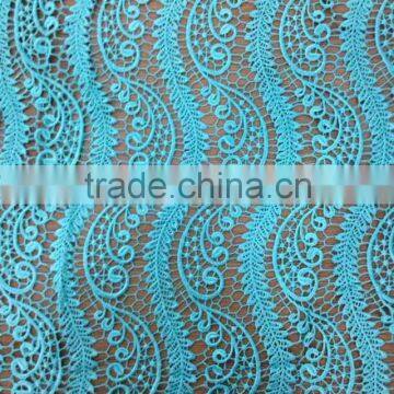 embroidery cord lace fabric for colth