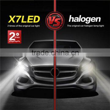 High-grade Waterproof X7 LED Car Headlight H3 40W 4800LM With High Quality photo-6