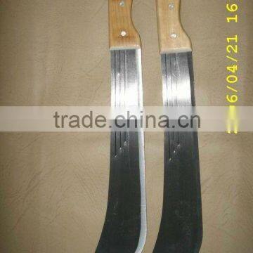 wide blade rail steel machete M204