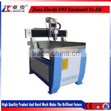 China High Quality CNC Carving Machine ZK-6090 600*900MM For Wood Metal Acrylic With 2.2KW Water Cooling Spindle