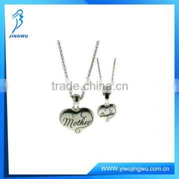 Wholesale Cheap Pendant 925 Sterling Silver Heart Jewelry Set