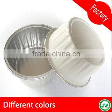 Aluminum foil pudding cup disposable baking cup cake container colourful chocolate cup