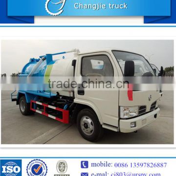 Quality 100% guaranteed Dongfeng 4x2 4-5cbm sewage jetting truck