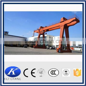 High quality double girder rail mounted gantry cranes