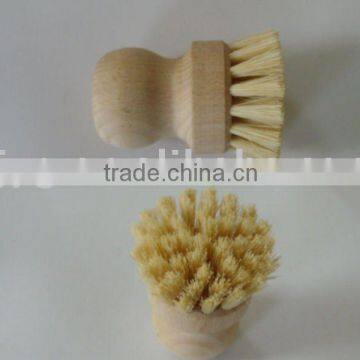 wooden kitchen dish brush