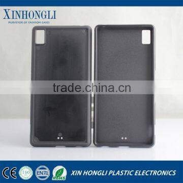 Plastic packages Pc+Tpu single bottom skinning material shell for Xperia Z4