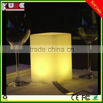 Table decoration lamp colors changing cordless LED table lamp