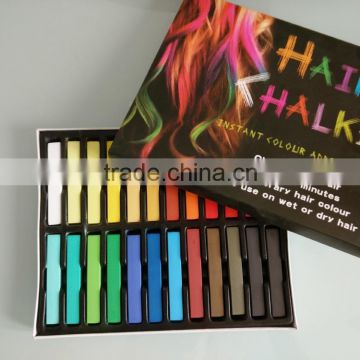 MSDS certificate Color Hair Chalk Powder Eco-friendly temporary hair chalk