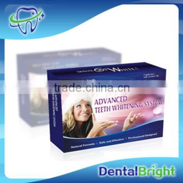 10ml Sodium bicarbonate teeth Whitening Kit, 100% effective 3days in white