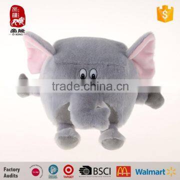 Stress Ball Animal Plush Promo Toys Cube Elephant Soft Stuffed Toy