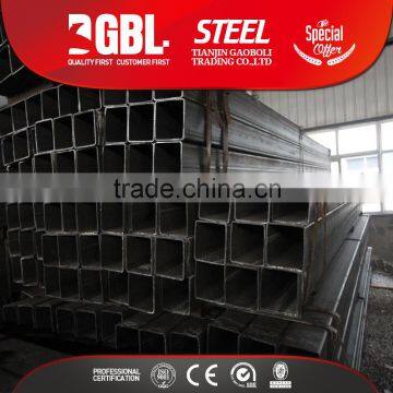 Q195 Q235 material welded square Hollow Section Steel Pipe for building material