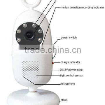 Wireless Baby Monitor Ip camera Support Andriod And IOS Smart Phone Wifi Nanny