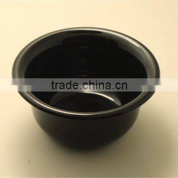 Wholesale Black Plastic Shaving Bowl