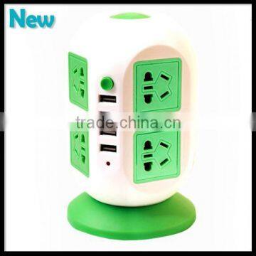 Office Ul Parallel Line Power Strip With Usb Ports