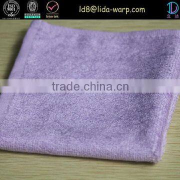 Polished microfiber towel for cleaning