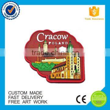 2016 China cheapest 3d soft pvc Fridge Magnet wholesale