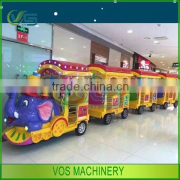 funny try!easy operate amusement rides elephant trackless train rides run around the whole park