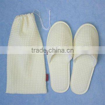 Cotton waffle hotel slippers pack (HYW192)