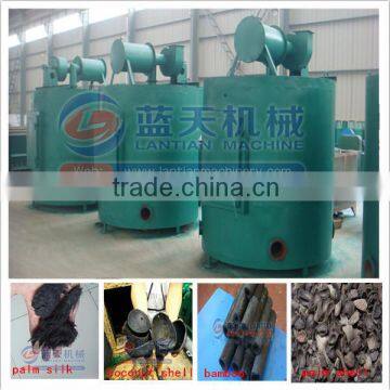 High efficiency large capacity sawdust carbonization stove