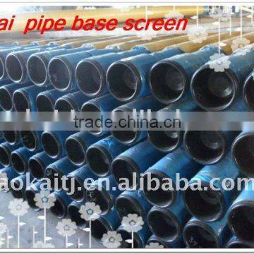 7 pipe based oil well screens