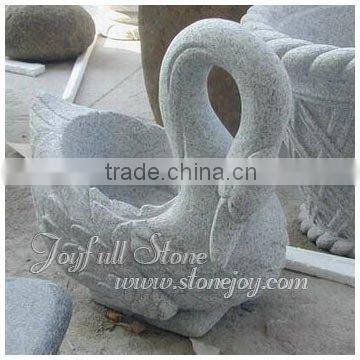 Yard Stone Flower Pot Animal