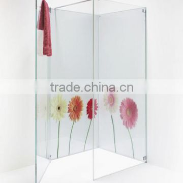 bathroom tempered glass