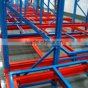 industrial china push back pallet rack