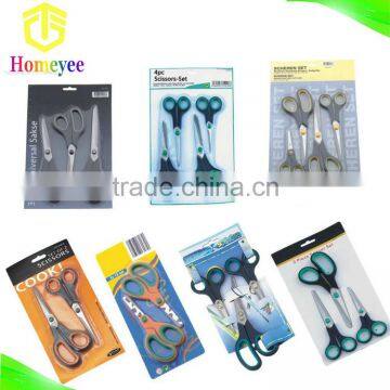 3/4pcs Craft scissors set household scissors stationery scissors office scissors