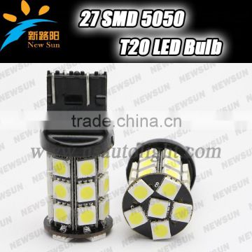 High Quality T20 7443 Color Changing LED Interior Car Light With SMD 5050 Leds