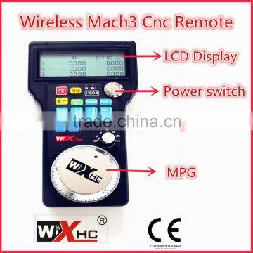 XHC WHB04-L that 4 AXIS Mach3 cnc system wireless remote mpg control cnc machine,LCD Display, CE