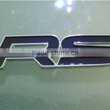 Custom ABS Chrome plated car badge,3D Chrome emblem, car sticker