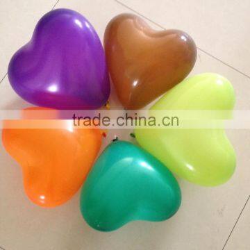 Latex material 12 inch heart balloon/baloon/ballon