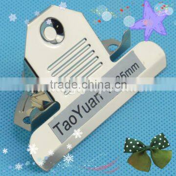 2014 made in china super quality metal Jumbo clips / butterfly clip / jumbo binder clip