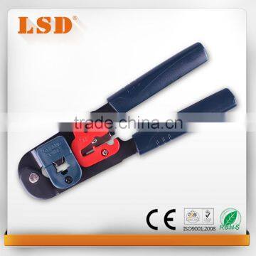 Modular crimping tool LS-208M for rj45 keystone jack 8P8C RJ45 network crimper