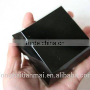 Natural Obsidian Crystal Tile Wholesale / Great Polished Obsidian Crystal Tile