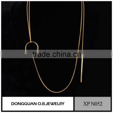 Fashion Necklace High Quality 14K/18K Gold Color Gold Necklace Pendant Jewelry