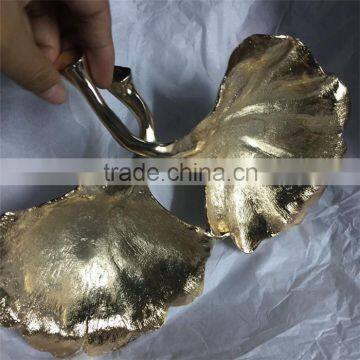 elegant artware Indoor decoration real gold plating , gold plating indoor decoration process