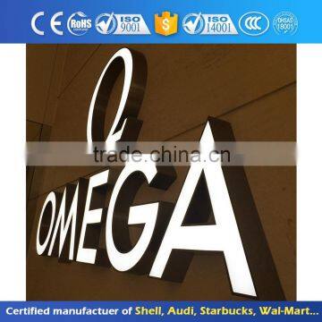 Large 3d alphabet acrylic led light letter OEM