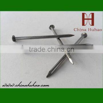 quality polished common iron nails wire nails huhao tianjin polished nails use for concrete wall