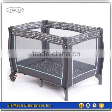 Good Quality Large Portable Luxury Baby Playpen with Wheels