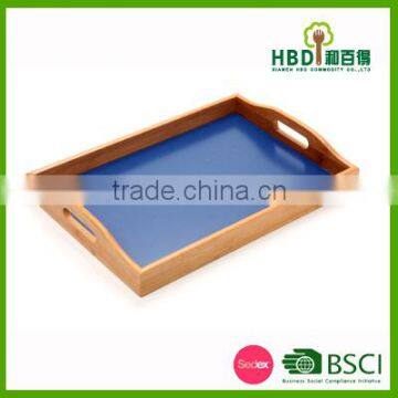 3 Pcs Fashion Bamboo Wooden Serving Tray for Sale
