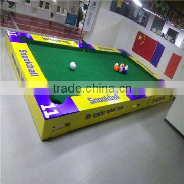 Snookball game for kid soccer game professional football soccer poolball table