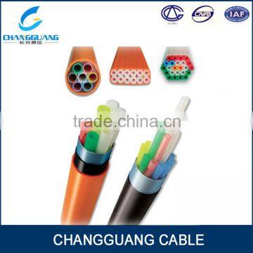 Air blowing fiber cable low friction HDPE microduct