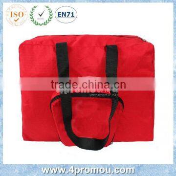 Promotional nylon tote foldable travelling bag