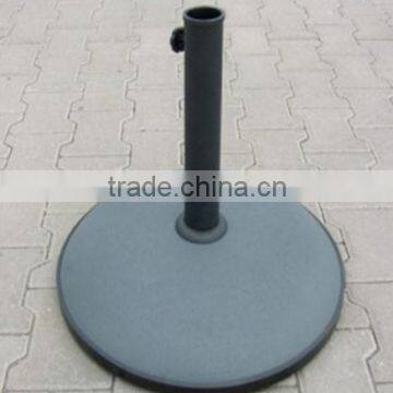 Concrete patio umbrella base