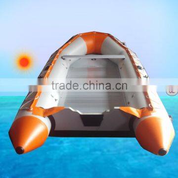 470cm Rigid Inflatable Boat With Aluminum Floor for Rescue, Sports and Fishing Use