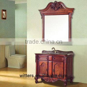 WTS-1211 Hot Sale Special Classic Bathroom Furniture With Side Lockers Cabinets photo-4
